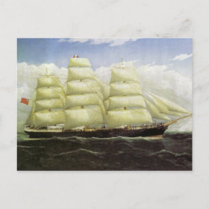 Carte Postale Navire SS Dunedin