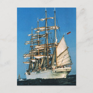 Carte Postale Navires historiques vintages, Sedov, Russe
