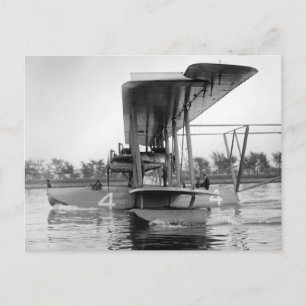 Carte Postale Navy Curtiss NC-4 Bateau volant, 1918