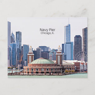 Carte Postale Navy Pier, Chicago, IL