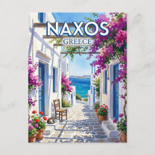 Carte Postale Naxos, Cyclades, Grèce Grèce