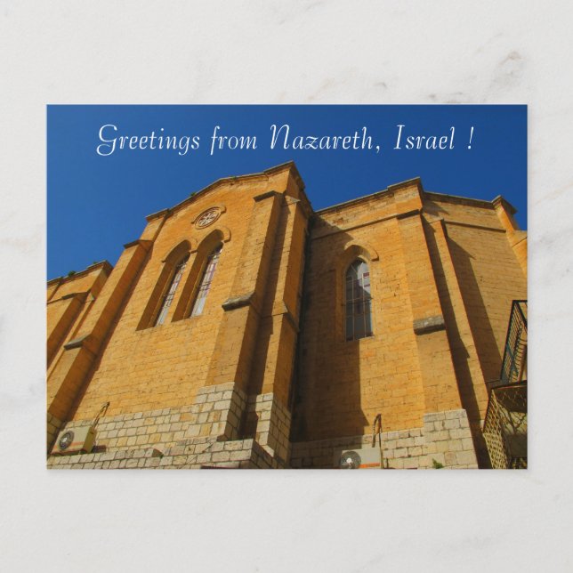 Carte postale Nazareth Israel (Devant)