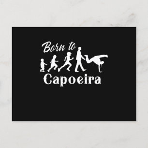 Carte Postale Né À Capoeira Evolution Danse Combattre Brésil G
