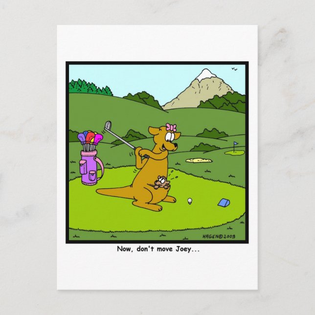 Carte Postale Ne bouge pas Joey (Devant)