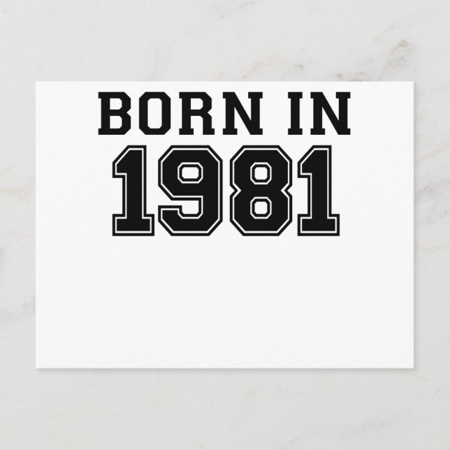 Carte Postale NÉ EN 1981.png (Devant)