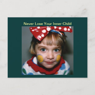 Carte postale - Ne jamais perdre votre enfant inté