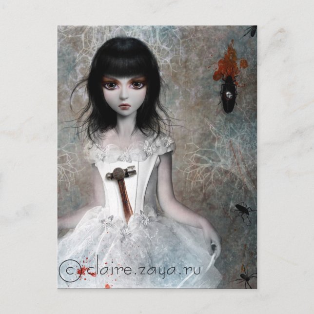 Carte Postale Ne mangez pas ma confiture (Devant)