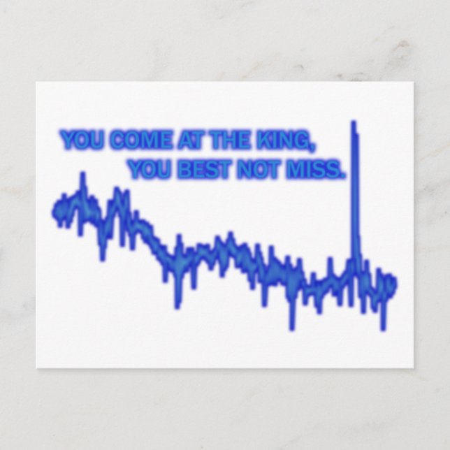 Carte Postale Ne manquez pas (Devant)