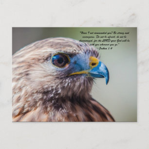Carte Postale "Ne vous ai-je pas commandé ? Soyez forts et coura