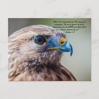 Carte Postale "Ne vous ai-je pas commandé ? Soyez forts et coura