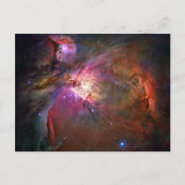 Carte Postale Nébuleuse d'Orion Hubble Space (Devant)