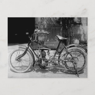 Carte Postale Neckarsulm 1917 D Moto photo vintage
