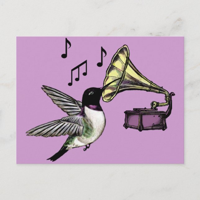 Carte Postale Nectar auditif (Devant)