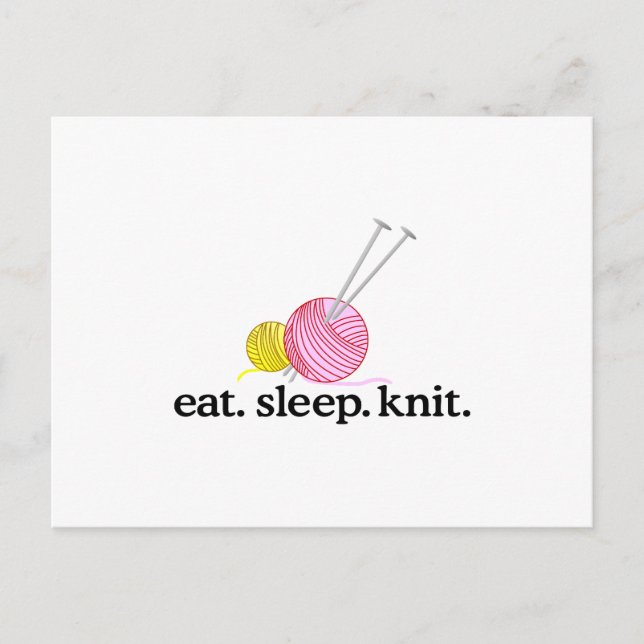 Carte Postale Needles et Yarn (Devant)