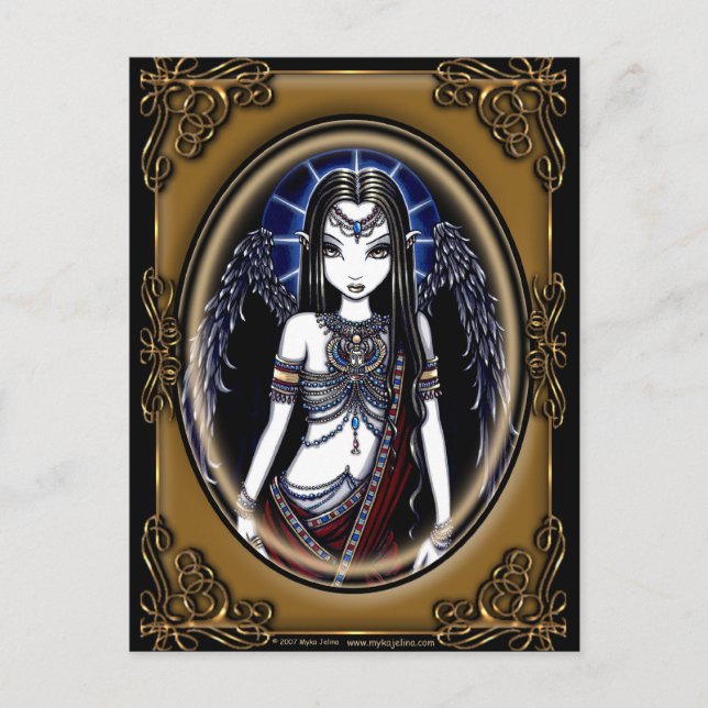 Carte postale "Nefertari" du Guardian égyptien Ang (Devant)