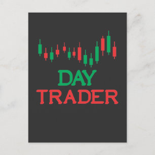 Carte Postale Négociation stock Vendre Acheter Jour Trader Inves