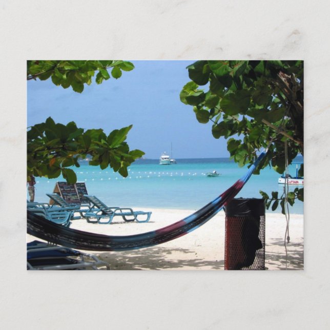 Carte Postale negril détendez-vous jamaïque (Devant)