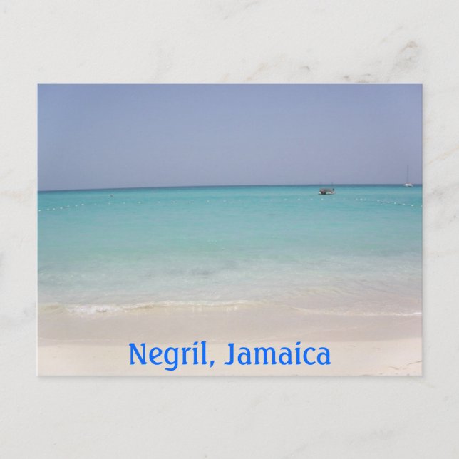 Carte Postale Negril, Jamaïque Postcard (Devant)