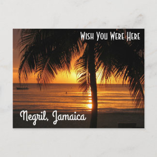 Carte Postale Negril, Jamaïque Postcard