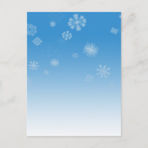 Carte Postale Neige