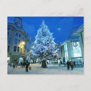 Carte Postale Neige à Cardiff