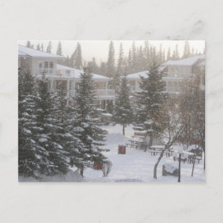 Carte Postale Neige à Fairmont Hot Springs