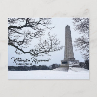 Carte Postale Neige en Phoenix Park, Dublin, Irlande