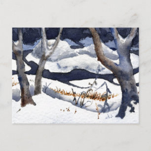 Carte postale "Neige sur l'Elk" Country Roads