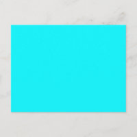 Neon Aqua clair solide