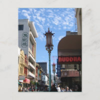 Neon Bouddha Chinatown SF Photocartes postales