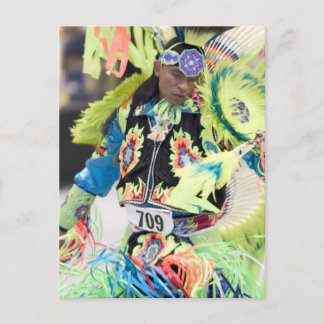 Carte Postale Neon Dancing Man
