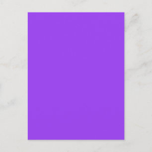Carte Postale Néon violet fluorescent brillant