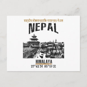 Carte Postale Népal