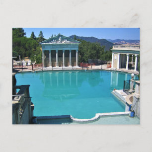 Carte Postale Neptune pool at Hearst Castle, San Simeon, CA