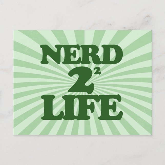 CARTE POSTALE NERD 4 (Devant)