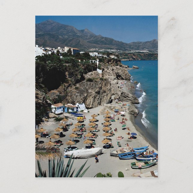 Carte Postale Nerja, Malaga, Espagne (Devant)