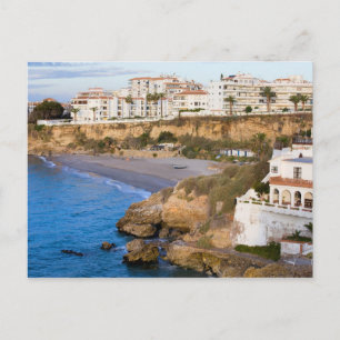 Carte Postale Nerja sur la Costa del Sol en Espagne
