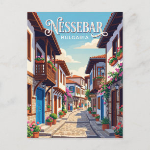 Carte Postale Nessebar Bulgarie