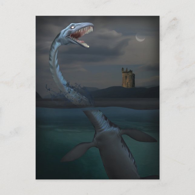 Carte Postale Nessie (Cryptid) (Devant)