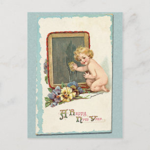 Carte Postale Nettoyer l'ardoise