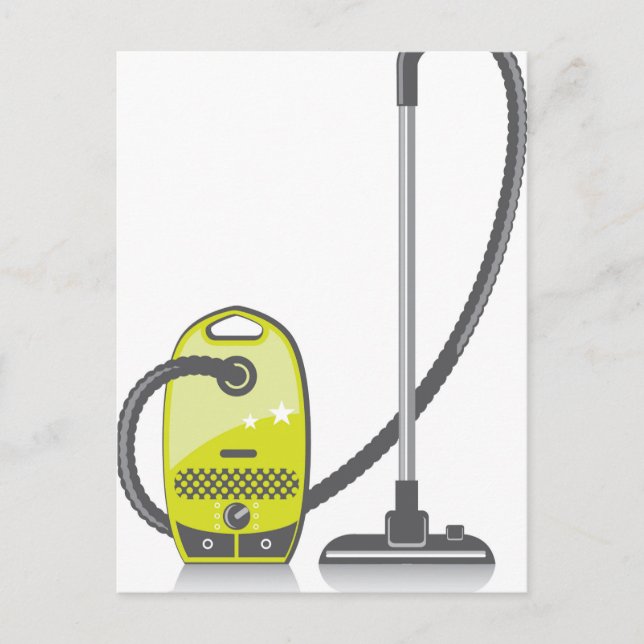 Carte Postale Nettoyeur de vide (Devant)