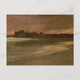 Carte Postale Nettuno, Soirée sur la plage
