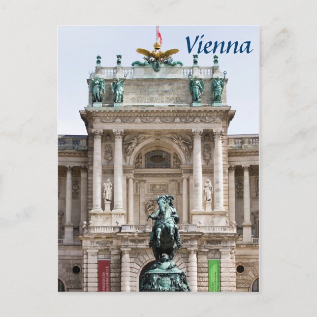Carte Postale Neue Hofburg Vienne (Devant)