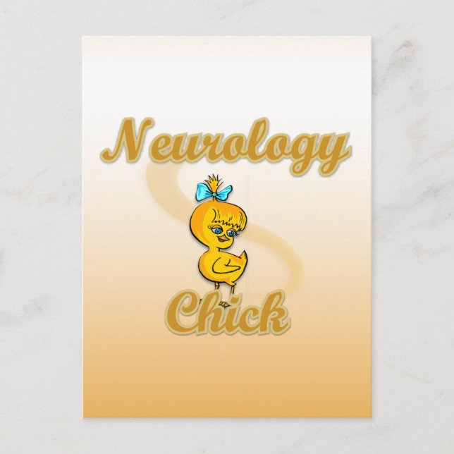 Carte Postale Neurologie Chick (Devant)