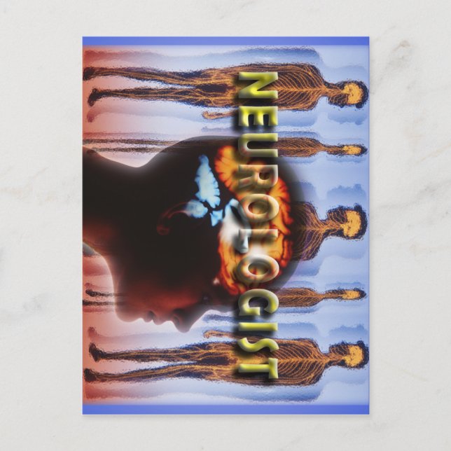 CARTE POSTALE NEUROLOGIE DE NEUROLOGUE