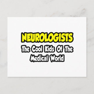 Carte Postale Neurologues...Enfants Cool du monde Médicale