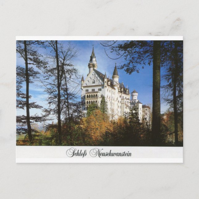 Carte Postale Neuschwanstein (Devant)
