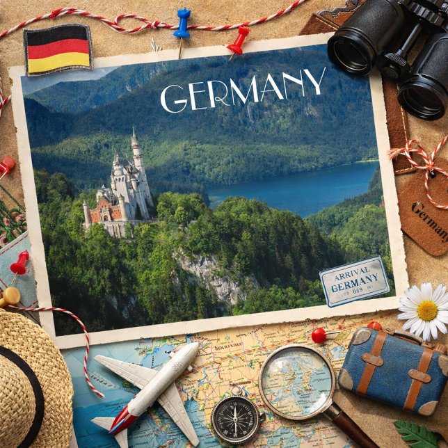 Carte Postale Neuschwanstein Castle – Germany’s Fairytale Escape (Créateur téléchargé)