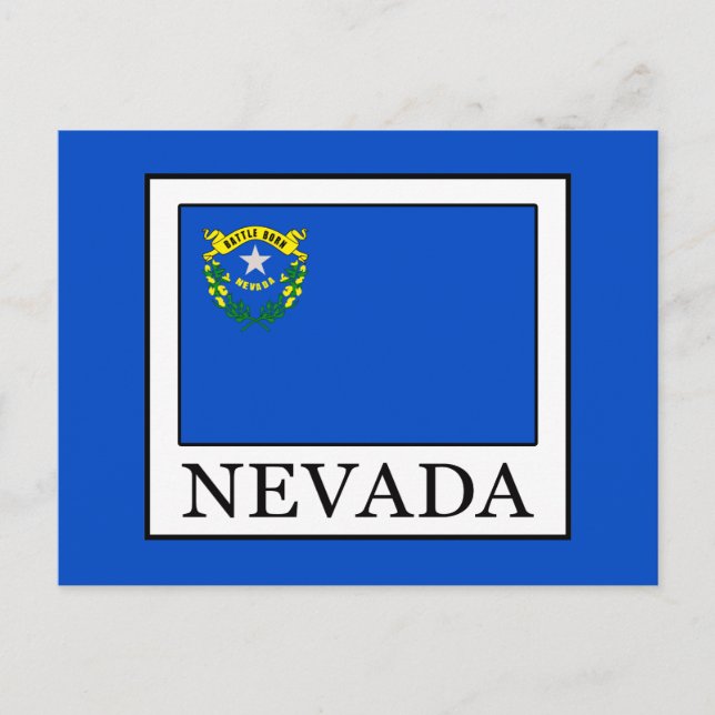 Carte Postale Nevada (Devant)