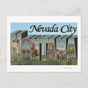 Carte Postale Nevada City, Montana